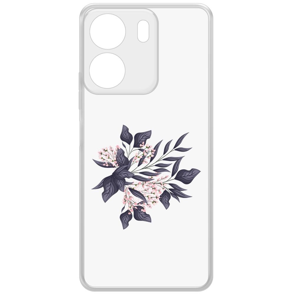 Чехол-накладка Krutoff Clear Case Розовые бутоны для Xiaomi Redmi 13C, Прозрачный
Чехол-накладка Krutoff Clear Case Розовые бутоны для Xiaomi Redmi 13C, Прозрачный