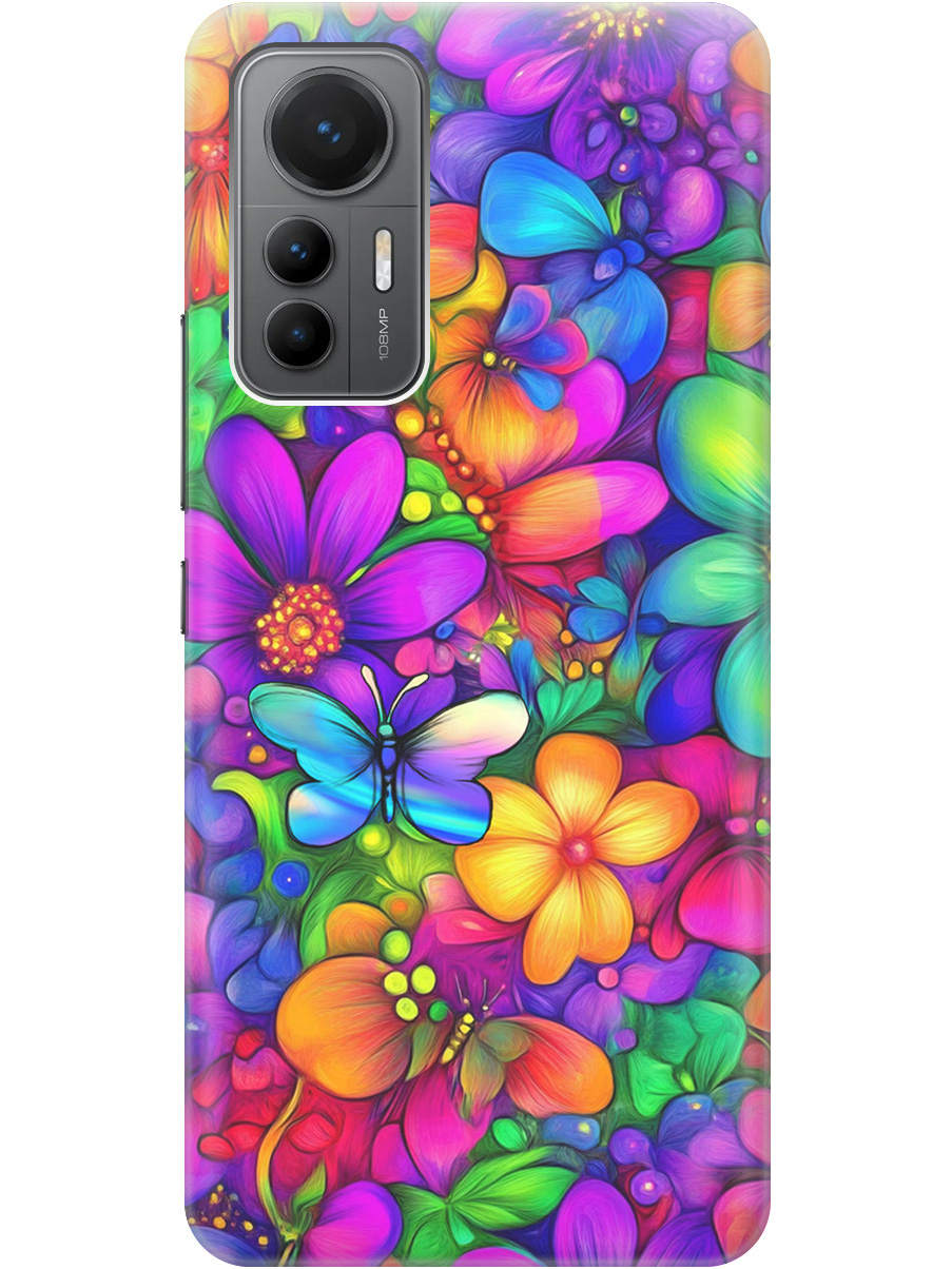 Силиконовый чехол на Xiaomi 12 Lite с принтом "Бабочки и цветы" прозрачный, Прозрачный;зеленый;фиолетовый;красный, 740133323
Силиконовый чехол на Xiaomi 12 Lite с принтом "Бабочки и цветы" прозрачный, Прозрачный;зеленый;фиолетовый;красный, 740133323