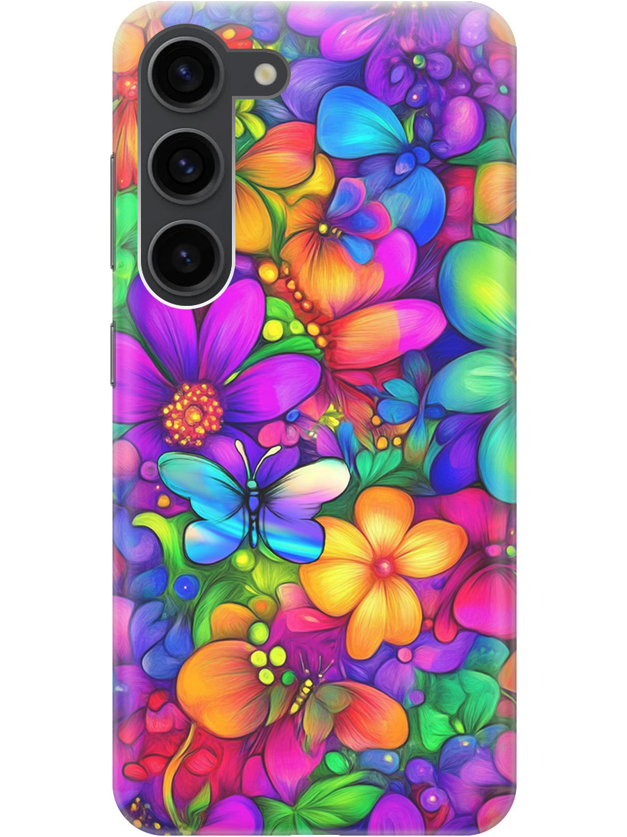 Силиконовый чехол на Samsung Galaxy S23 с принтом "Бабочки и цветы" прозрачный, Прозрачный;зеленый;фиолетовый;красный, 767959523
Силиконовый чехол на Samsung Galaxy S23 с принтом "Бабочки и цветы" прозрачный, Прозрачный;зеленый;фиолетовый;красный, 767959523