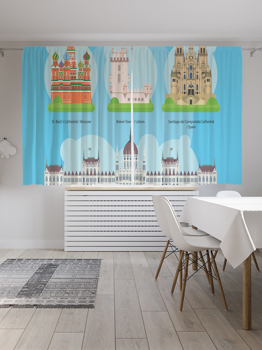 Шторы JoyArty "Венгерские достопримечательности", Oxford DeLux, 2 полотна 145x180 см, Венгерские достопримечательности
Шторы JoyArty "Венгерские достопримечательности", Oxford DeLux, 2 полотна 145x180 см, Венгерские достопримечательности