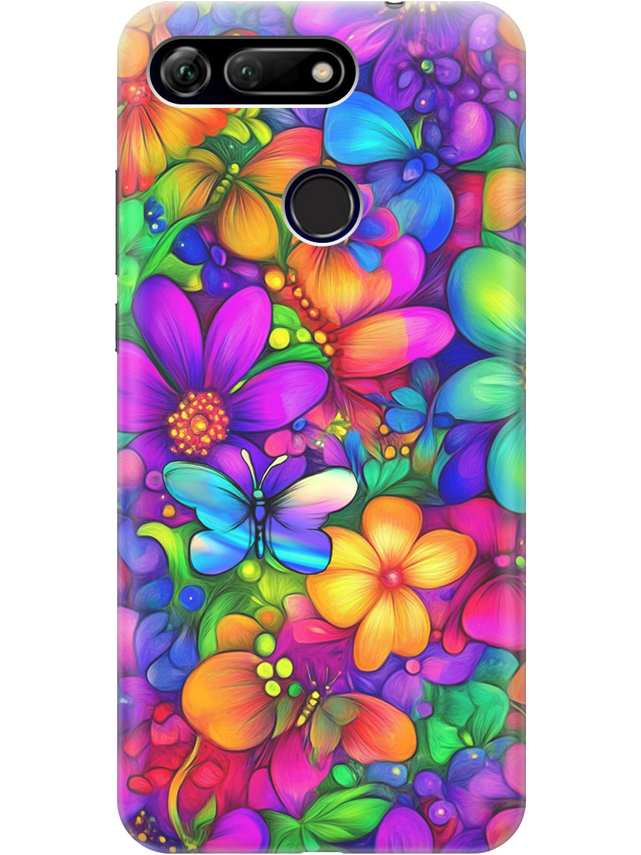Силиконовый чехол на Honor View 20 (V20) с принтом "Бабочки и цветы" прозрачный, Прозрачный;зеленый;фиолетовый;красный, 720257723
Силиконовый чехол на Honor View 20 (V20) с принтом "Бабочки и цветы" прозрачный, Прозрачный;зеленый;фиолетовый;красный, 720257723