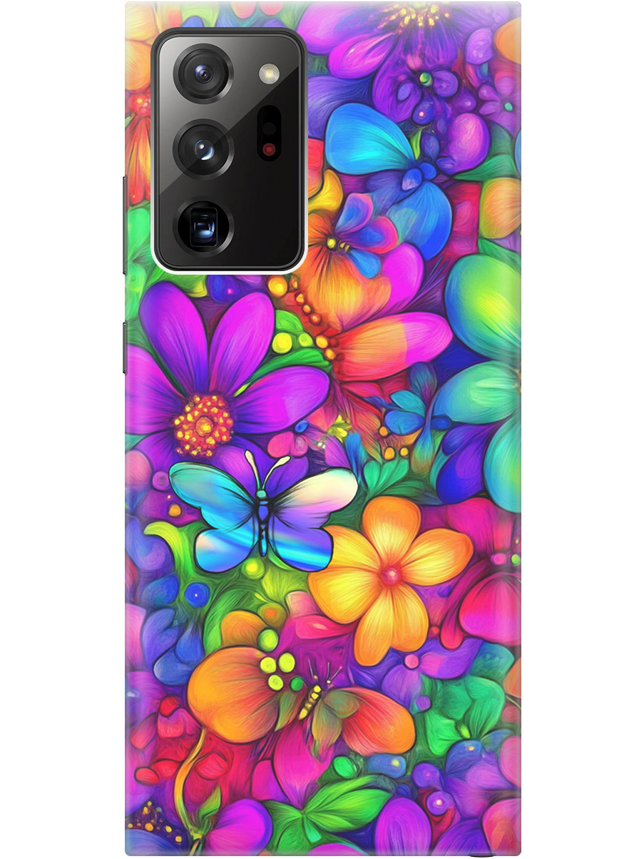 Силиконовый чехол на Samsung Galaxy Note 20 Ultra с принтом "Бабочки и цветы" прозрачный, Прозрачный;зеленый;фиолетовый;красный, 723276423
Силиконовый чехол на Samsung Galaxy Note 20 Ultra с принтом "Бабочки и цветы" прозрачный, Прозрачный;зеленый;фиолетовый;красный, 723276423