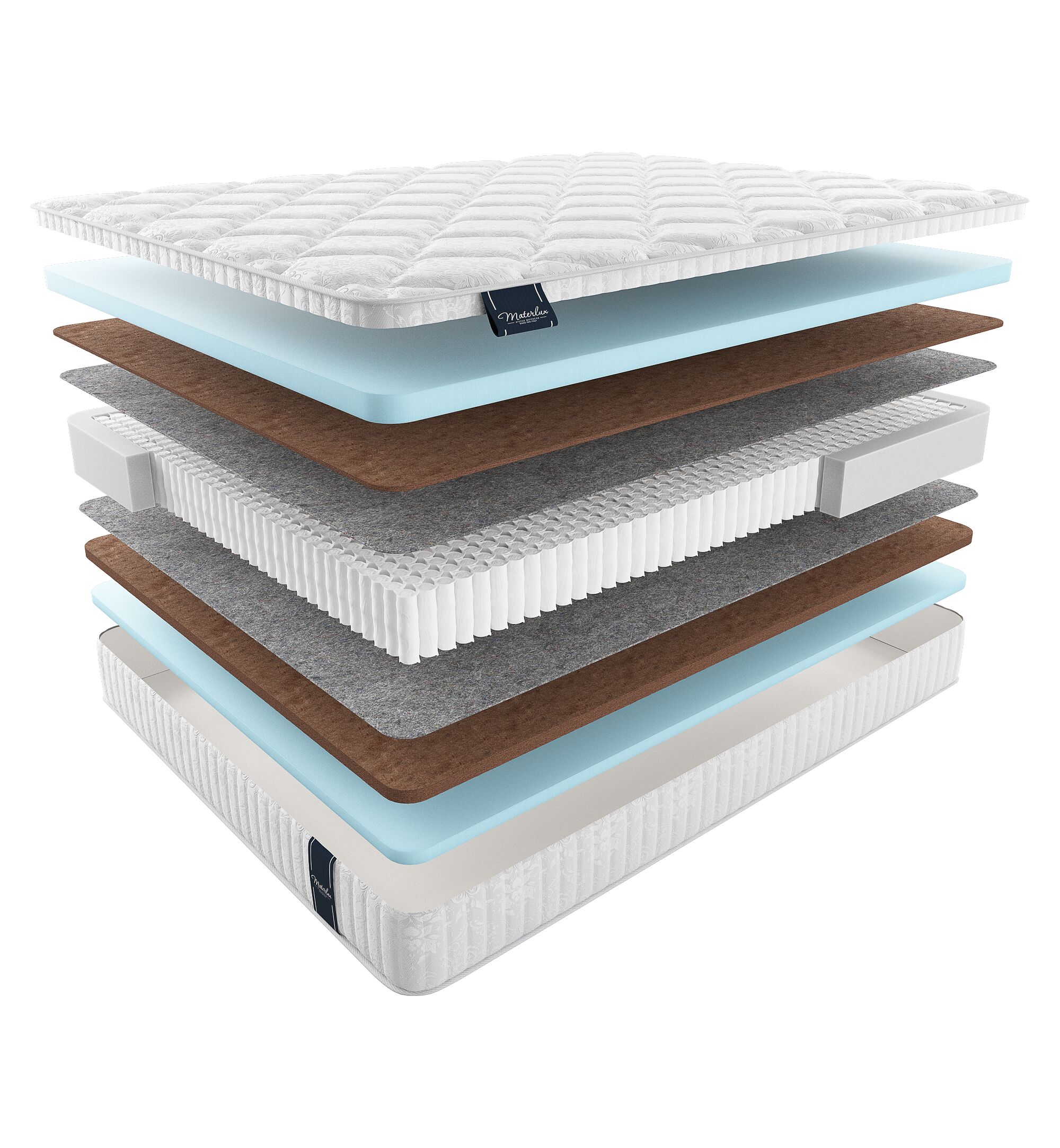Матрас Materlux Voyage Adel Multi Cocos 155х210, Бежевый;белый;серый;серебристый, Adel Multi Cocos
Матрас Materlux Voyage Adel Multi Cocos 155х210, Бежевый;белый;серый;серебристый, Adel Multi Cocos