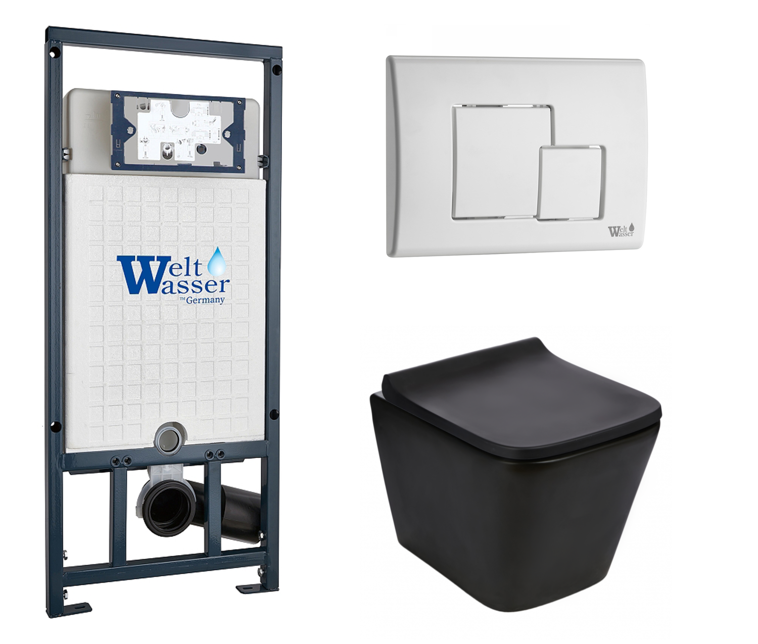 Комплект: инсталляция WeltWasser Marberg 507 + унитаз Gelbach MT-BL с кнопкой белой
Комплект: инсталляция WeltWasser Marberg 507 + унитаз Gelbach MT-BL с кнопкой белой