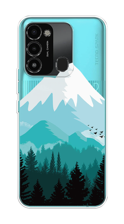 Чехол на Tecno Spark Go 2022/8С/9 "Синяя снежная гора", Белый;голубой, 301250-2
Чехол на Tecno Spark Go 2022/8С/9 "Синяя снежная гора", Белый;голубой, 301250-2