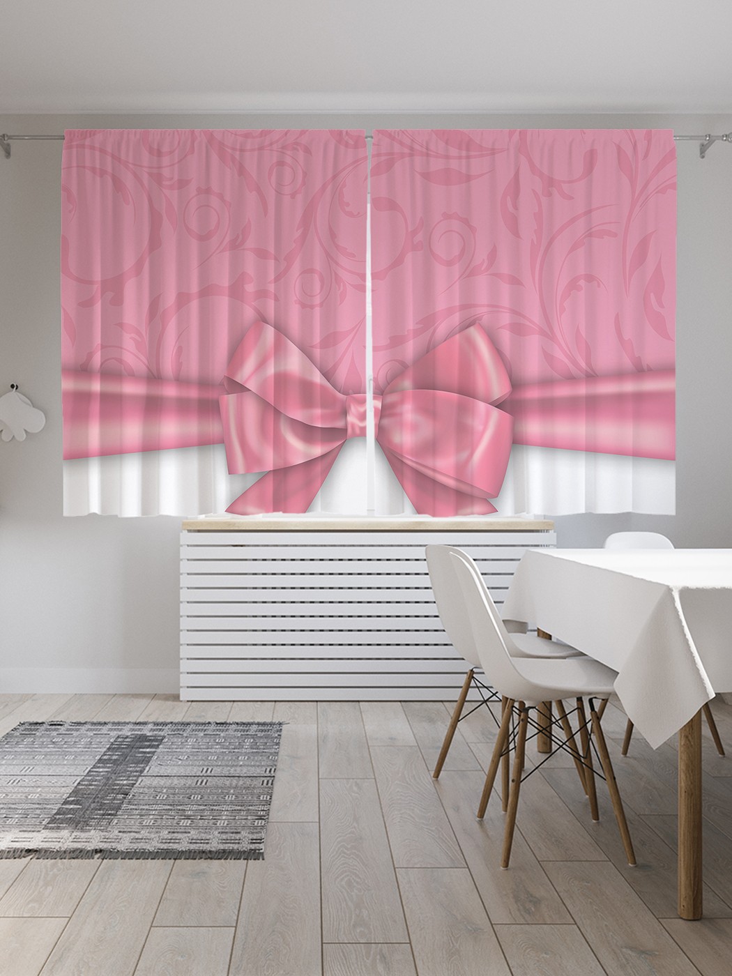 Классические шторы JoyArty "Рождение девочки", серия Oxford DeLux, 2 полотна 145x180 см, Рождение девочки 
Классические шторы JoyArty "Рождение девочки", серия Oxford DeLux, 2 полотна 145x180 см, Рождение девочки