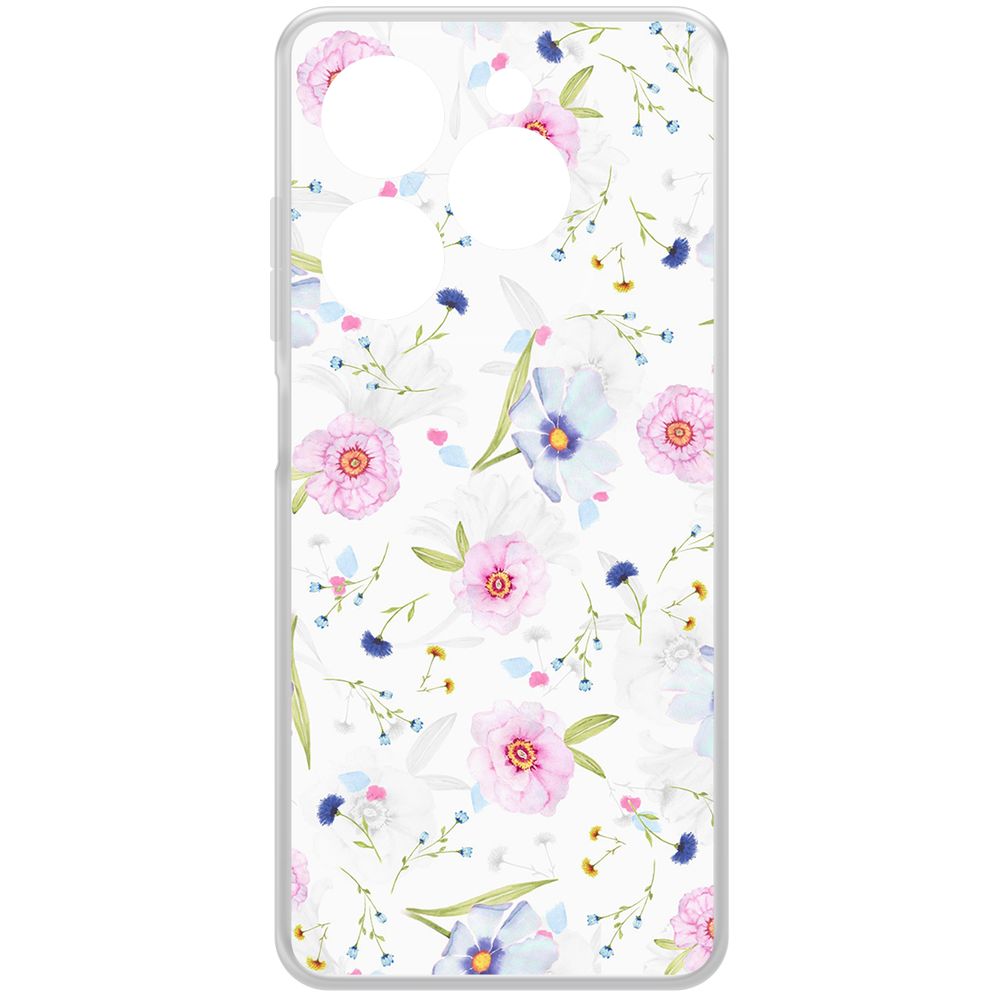 Чехол-накладка Krutoff Clear Case Цветочный паттерн 3 для TECNO Spark 20 Pro, Прозрачный
Чехол-накладка Krutoff Clear Case Цветочный паттерн 3 для TECNO Spark 20 Pro, Прозрачный