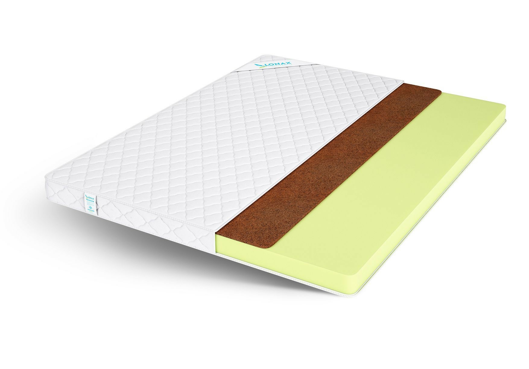 Матрас Lonax Roll Cocos Mini Eco 80х200 серии Скрученные, Бежевый;белый;серый;серебристый, Roll Cocos Mini Eco
Матрас Lonax Roll Cocos Mini Eco 80х200 серии Скрученные, Бежевый;белый;серый;серебристый, Roll Cocos Mini Eco