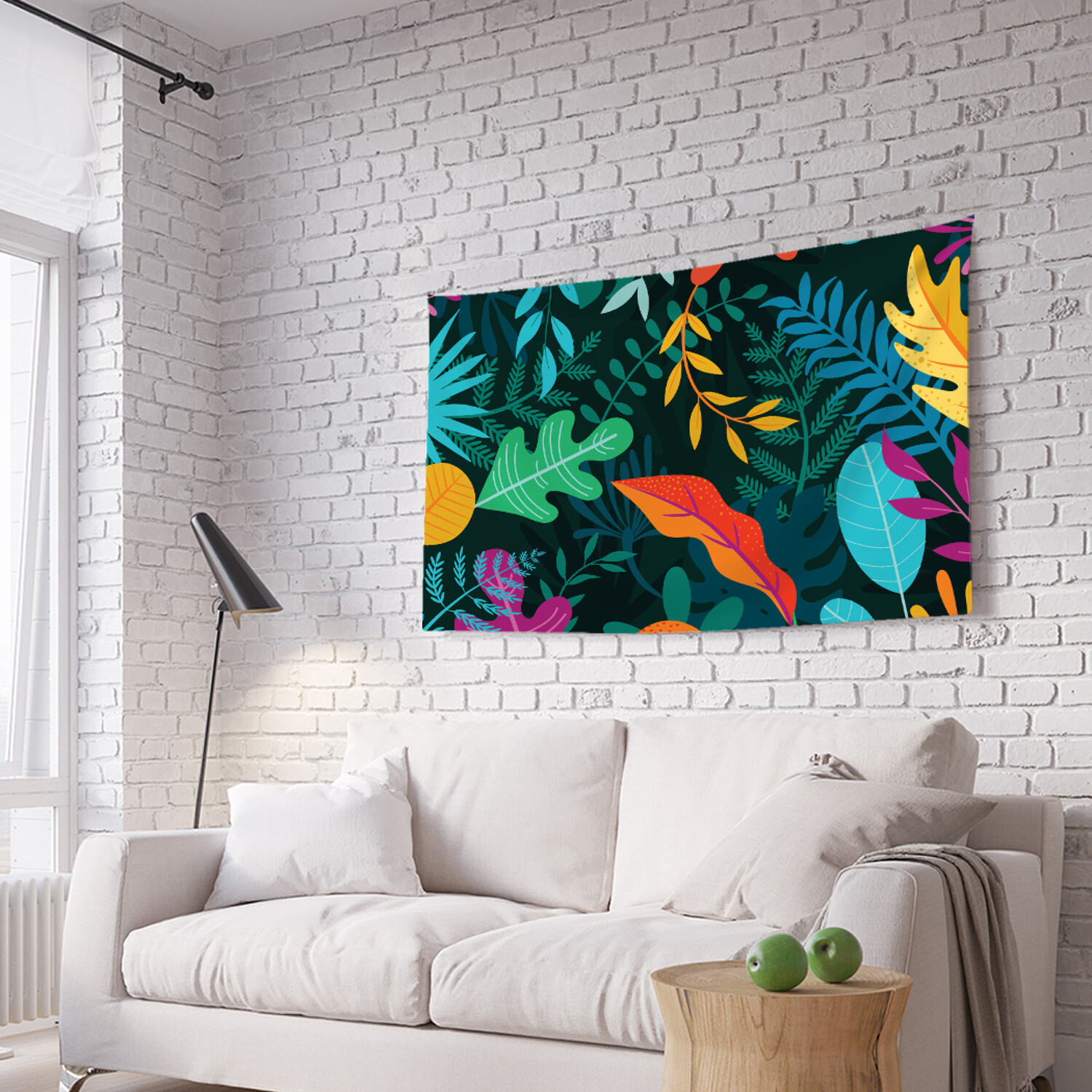 Горизонтальное фотопанно на стену JoyArty "Лесные листья и растения" из ткани 150х200 см, Лесные листья и растения 
Горизонтальное фотопанно на стену JoyArty "Лесные листья и растения" из ткани 150х200 см, Лесные листья и растения