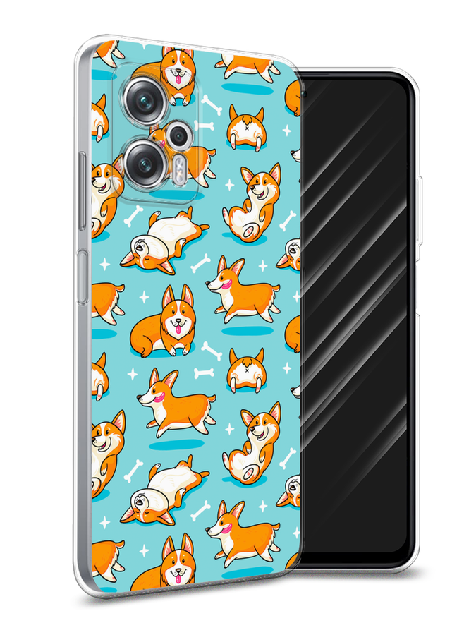 Чехол Awog на Poco X4 GT/Redmi Note 11T Pro/11T Pro Plus "Веселые корги", Разноцветный, 315250-2
Чехол Awog на Poco X4 GT/Redmi Note 11T Pro/11T Pro Plus "Веселые корги", Разноцветный, 315250-2
