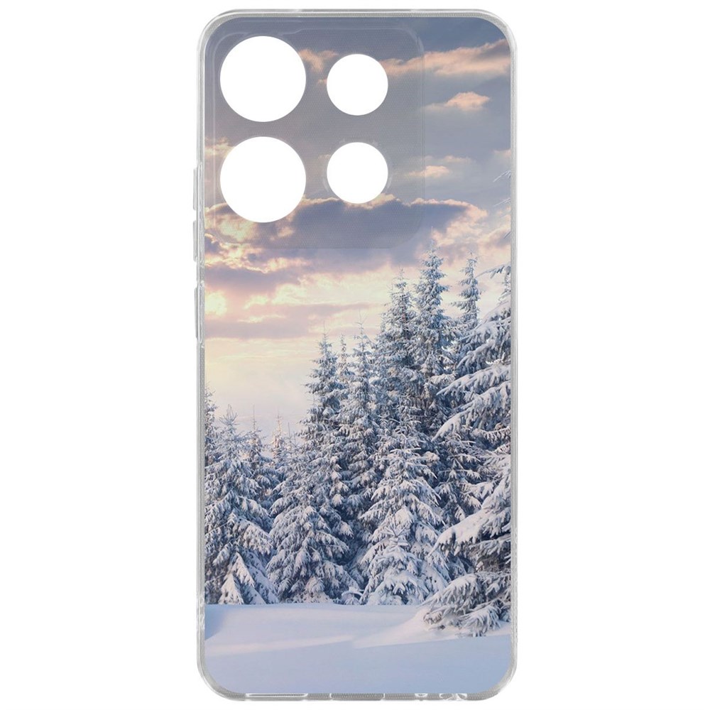 Чехол-накладка Krutoff Clear Case Снежный пейзаж для INFINIX Smart 7, Прозрачный
Чехол-накладка Krutoff Clear Case Снежный пейзаж для INFINIX Smart 7, Прозрачный