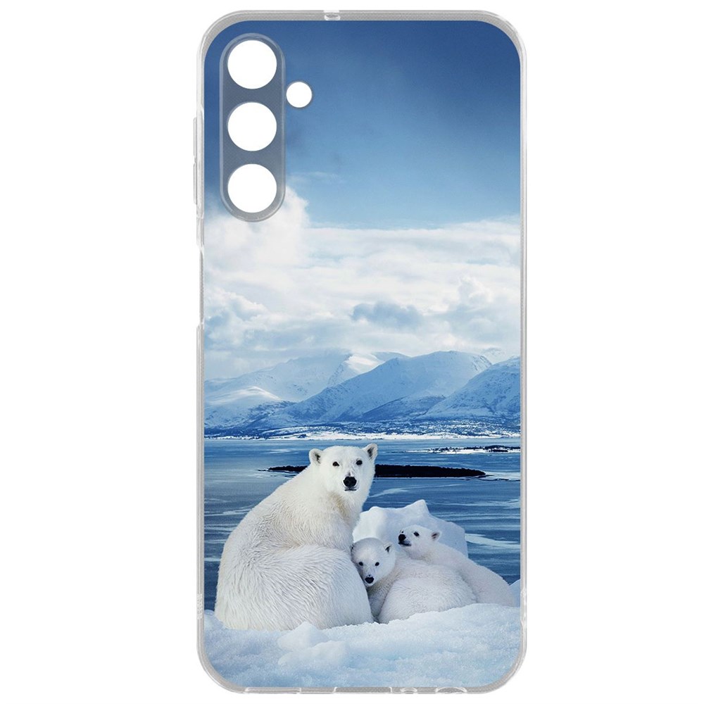 Чехол-накладка Krutoff Clear Case Полярные медведи для Samsung Galaxy A24 (A245), Прозрачный
Чехол-накладка Krutoff Clear Case Полярные медведи для Samsung Galaxy A24 (A245), Прозрачный