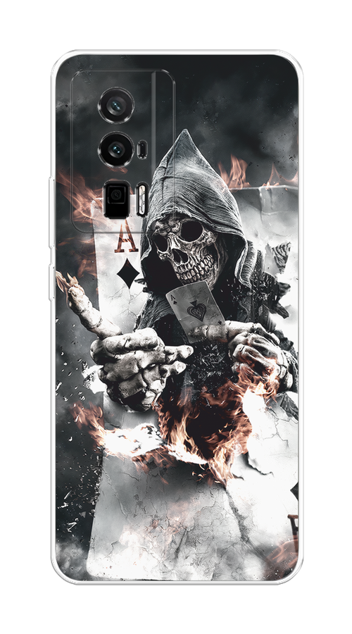 Чехол на Xiaomi Redmi K60/Poco F5 Pro "Карты черепа в капюшоне", Белый;серый, 318850-1
Чехол на Xiaomi Redmi K60/Poco F5 Pro "Карты черепа в капюшоне", Белый;серый, 318850-1