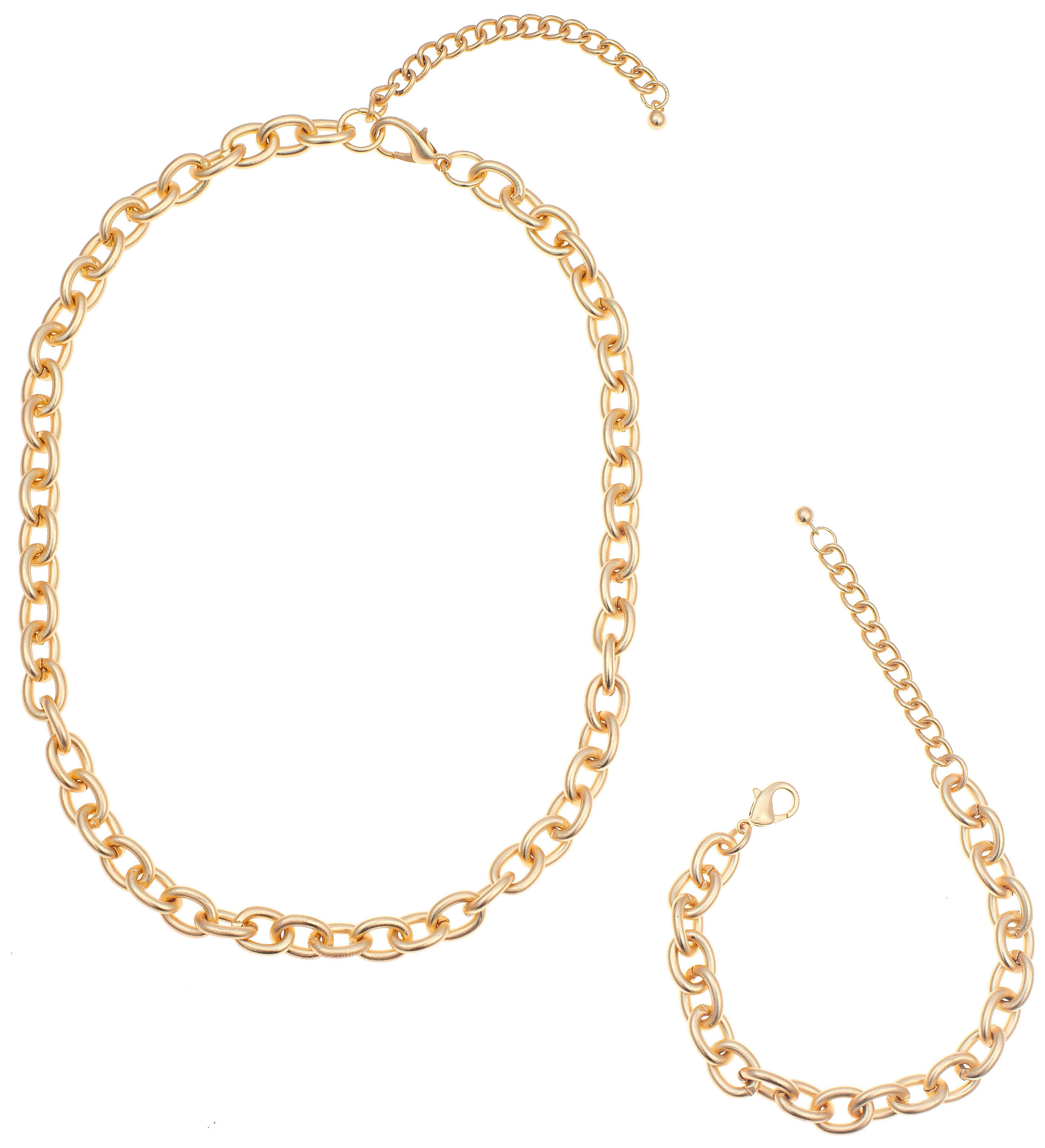 Комплект (цепочка+браслет) из ювелирного сплава без вставки WowMan Jewelry WM10077G, WM10077G
Комплект (цепочка+браслет) из ювелирного сплава без вставки WowMan Jewelry WM10077G, WM10077G