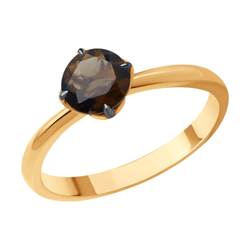 Кольцо из красного золота р. , Diamant 51-310-01767-4, раухтопаз, 51-310-01767-4
Кольцо из красного золота р. , Diamant 51-310-01767-4, раухтопаз, 51-310-01767-4