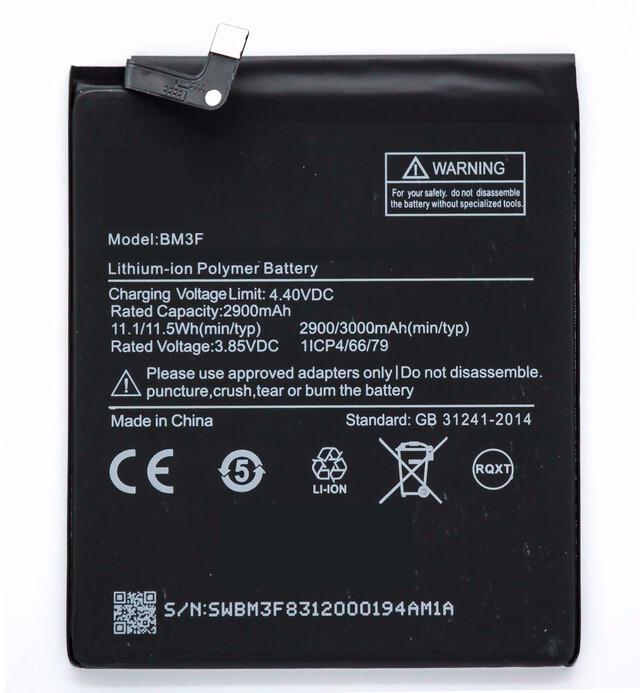 Аккумулятор Xiaomi Mi8 Pro BM3F для смартфона Xiaomi Mi8 Pro BM3F черный, Xiaomi Mi8 Pro BM3F
Аккумулятор Xiaomi Mi8 Pro BM3F для смартфона Xiaomi Mi8 Pro BM3F черный, Xiaomi Mi8 Pro BM3F