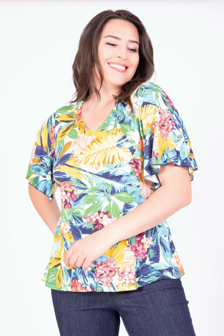 Блуза женская My Line Moda 587 разноцветная XL (товары доставляются из-за рубежа), Разноцветный, 587
Блуза женская My Line Moda 587 разноцветная XL (товары доставляются из-за рубежа), Разноцветный, 587