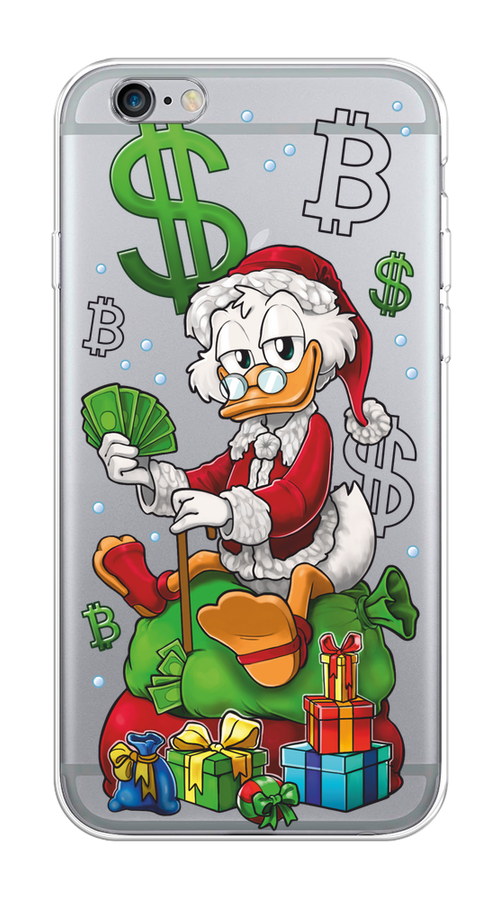 Чехол на Apple iPhone 6/6S "Богатый санта Скрудж Макдак", Белый;красный;зеленый, 10450-1
Чехол на Apple iPhone 6/6S "Богатый санта Скрудж Макдак", Белый;красный;зеленый, 10450-1