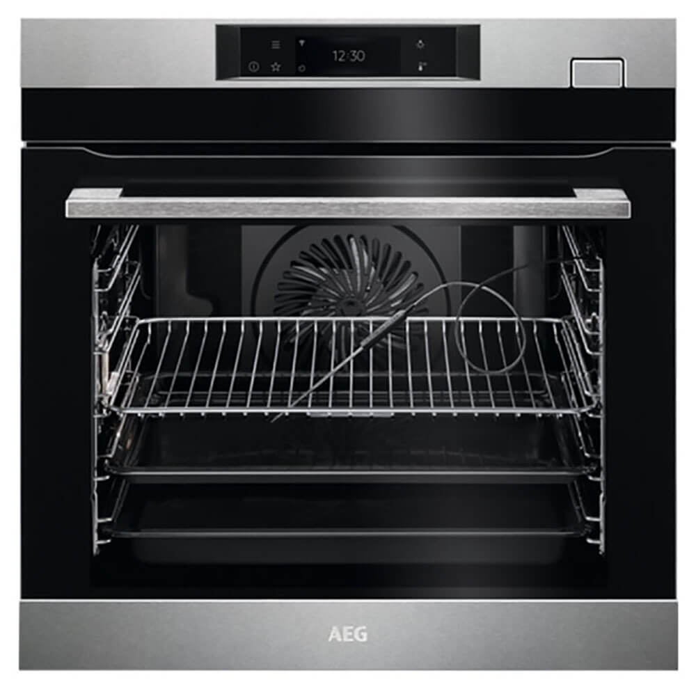 Встраиваемый электрический духовой шкаф AEG BSK788380 черный, серебристый, BSK788380
Встраиваемый электрический духовой шкаф AEG BSK788380 черный, серебристый, BSK788380