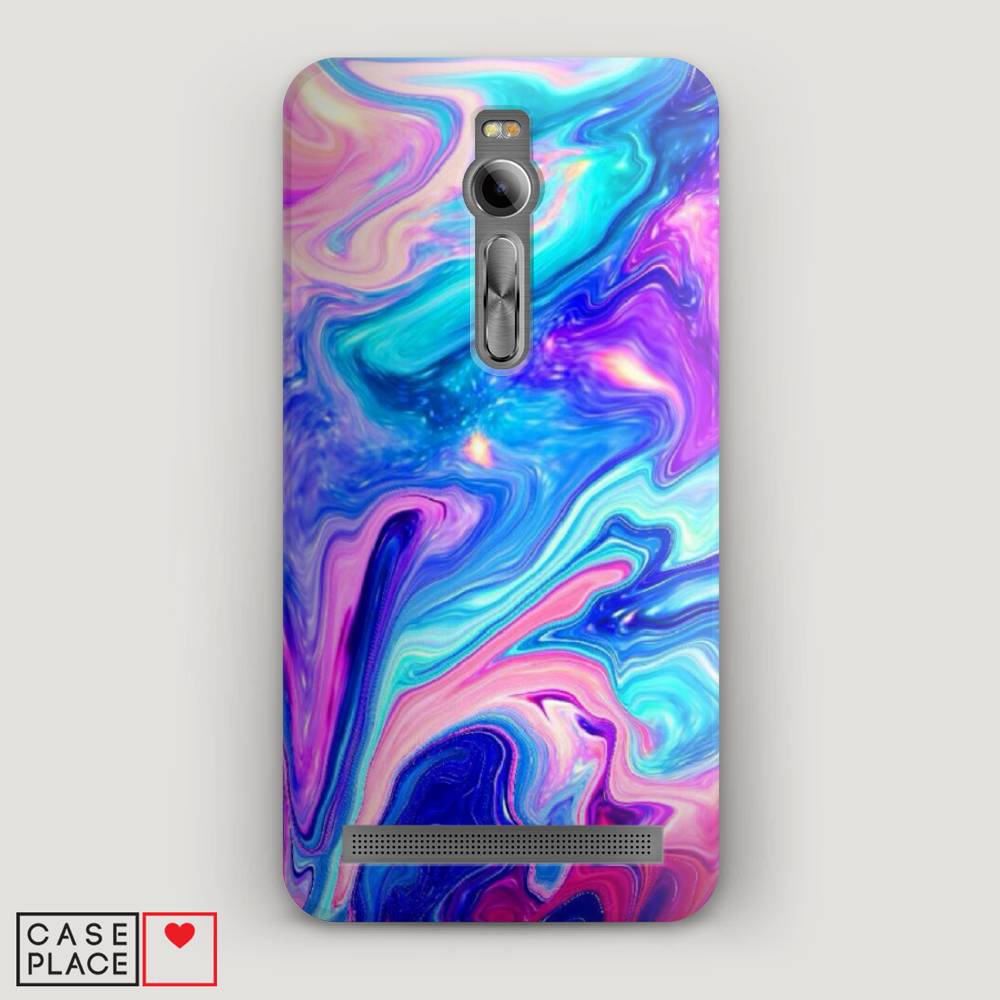 фото Чехол awog "потеки краски" для asus zenfone 2 ze550ml/ze551ml