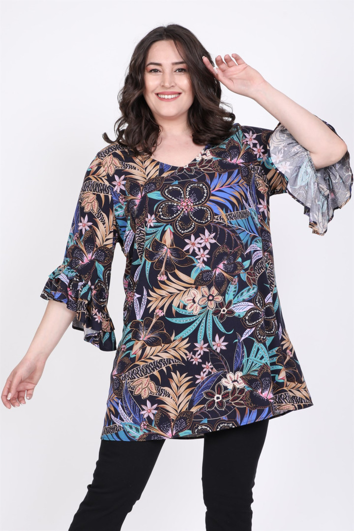 Блуза женская My Line Moda 868 разноцветная 50 RU (товары доставляются из-за рубежа), Разноцветный, 868
Блуза женская My Line Moda 868 разноцветная 50 RU (товары доставляются из-за рубежа), Разноцветный, 868