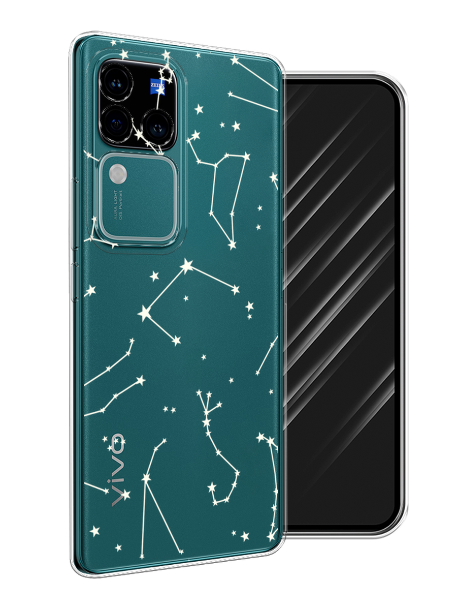 Чехол Awog на Vivo V30 Pro/S18 Pro "Созвездия", Прозрачный;серый;бежевый, 269950-1
Чехол Awog на Vivo V30 Pro/S18 Pro "Созвездия", Прозрачный;серый;бежевый, 269950-1