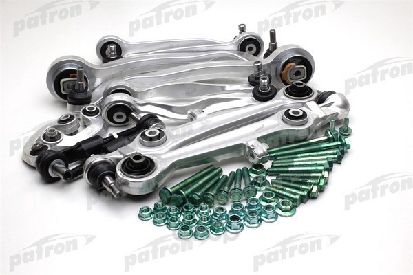 фото Комплект рычагов подвески audi: a4 01-04 конус 16 patron ps5368