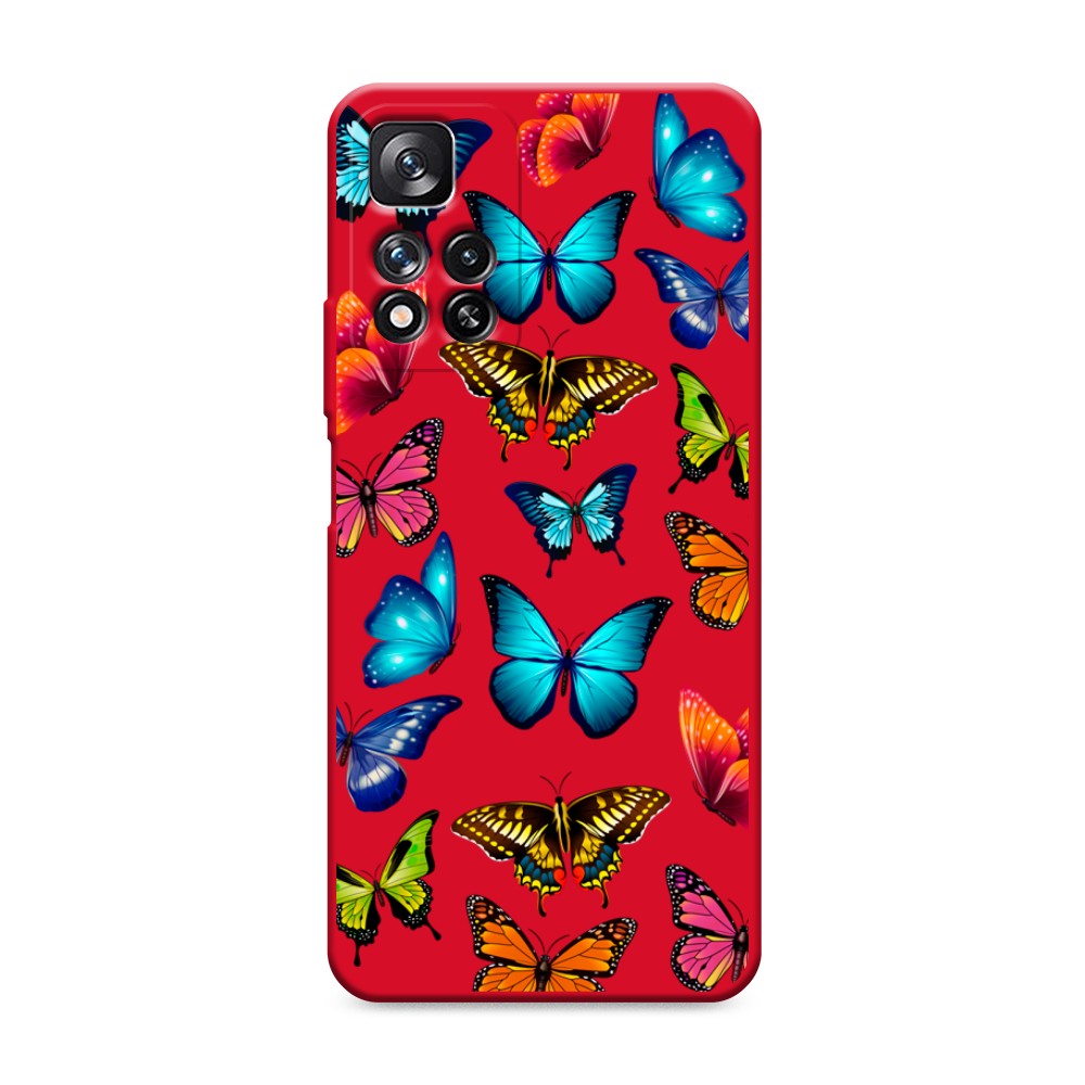 Матовый силиконовый чехол "Разные бабочки" на Xiaomi Redmi Note 11 Pro Plus, Разные бабочки
Матовый силиконовый чехол "Разные бабочки" на Xiaomi Redmi Note 11 Pro Plus, Разные бабочки