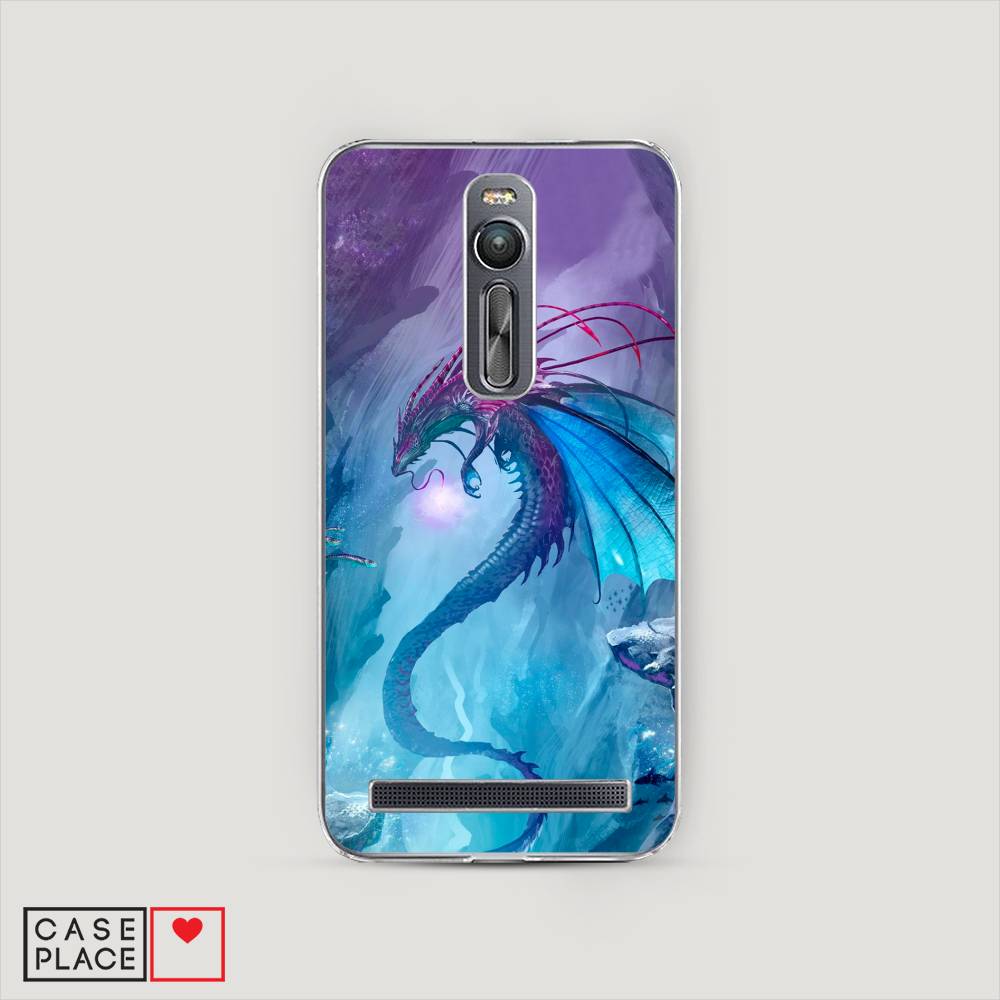 фото Чехол awog "водный дракон" для asus zenfone 2 ze550ml/ze551ml