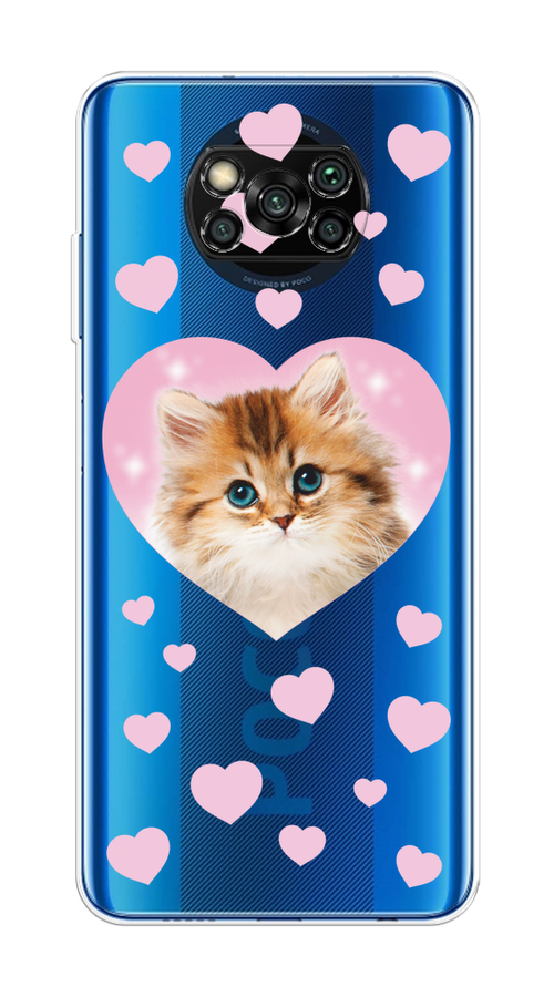 Чехол на Xiaomi Poco X3/X3 Pro "Котенок в сердце", Розовый;оранжевый;белый;прозрачный, 39250-1
Чехол на Xiaomi Poco X3/X3 Pro "Котенок в сердце", Розовый;оранжевый;белый;прозрачный, 39250-1