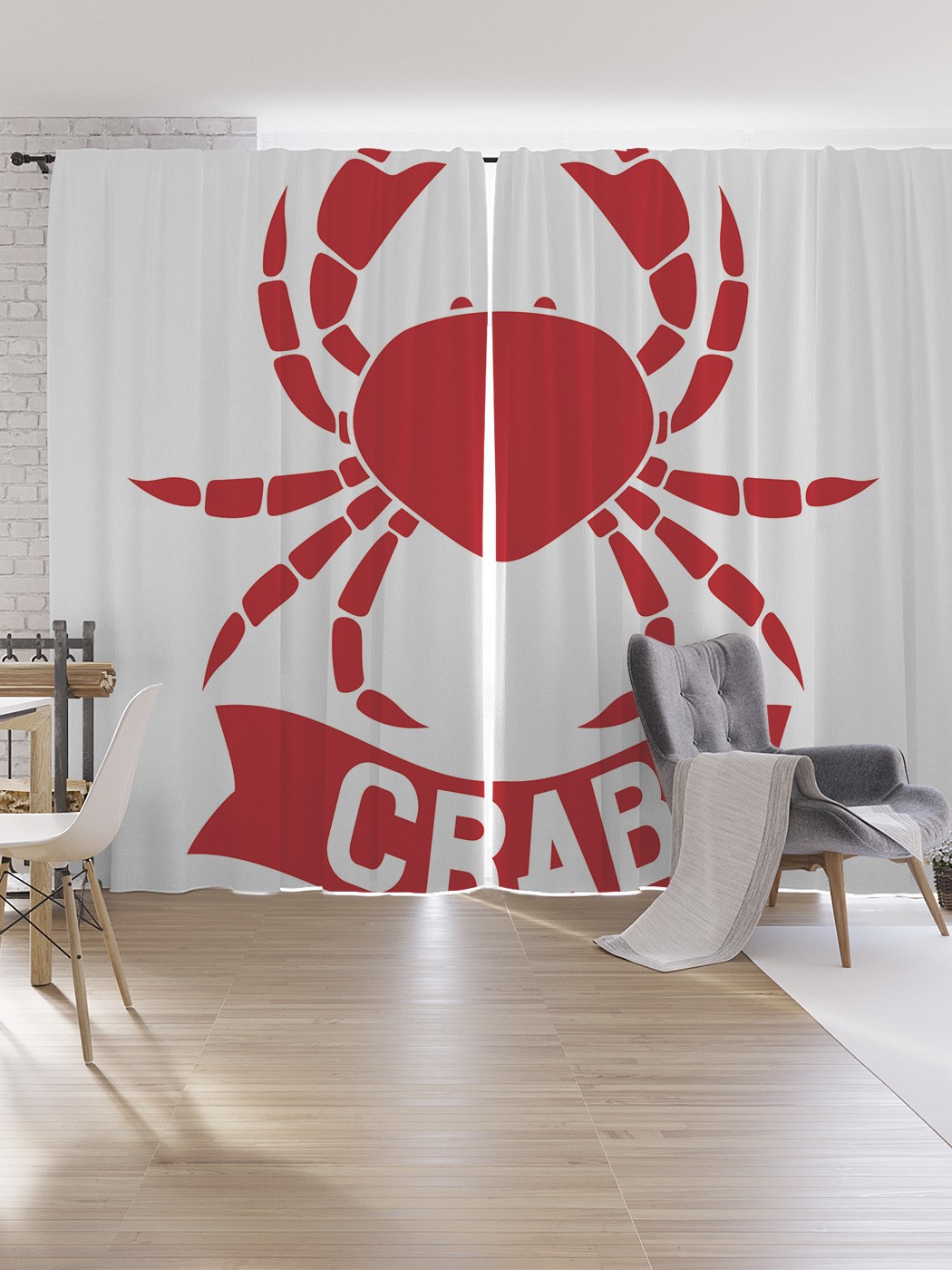 Шторы под лён JoyArty "Векторный краб", серия Oxford DeLux, 340х265 см, Векторный краб
Шторы под лён JoyArty "Векторный краб", серия Oxford DeLux, 340х265 см, Векторный краб