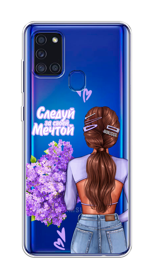 Чехол на Samsung Galaxy A21s "Следуй за своей мечтой", Фиолетовый;коричневый, 2100250-1
Чехол на Samsung Galaxy A21s "Следуй за своей мечтой", Фиолетовый;коричневый, 2100250-1