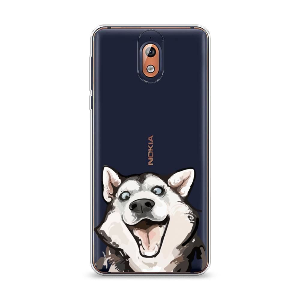 Чехол Awog на Nokia 3.1 / Нокиа 3.1 "Радостный хаски", Белый;голубой;черный, 121650-1
Чехол Awog на Nokia 3.1 / Нокиа 3.1 "Радостный хаски", Белый;голубой;черный, 121650-1
