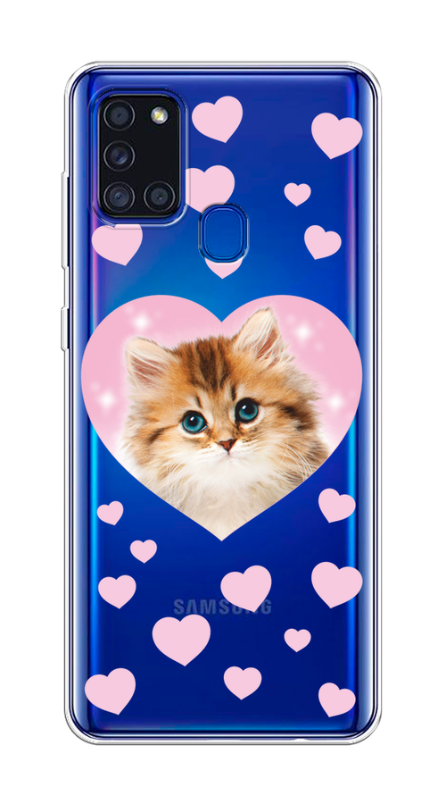 Чехол на Samsung Galaxy A21s "Котенок в сердце", Розовый;оранжевый;белый;прозрачный, 2100250-1
Чехол на Samsung Galaxy A21s "Котенок в сердце", Розовый;оранжевый;белый;прозрачный, 2100250-1