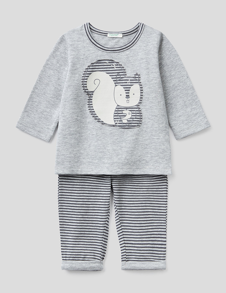 Пижама детская United Colors of Benetton 21A_3ZK6MM28R_914 серый р.68, 21A_3ZK6MM28R_914
Пижама детская United Colors of Benetton 21A_3ZK6MM28R_914 серый р.68, 21A_3ZK6MM28R_914