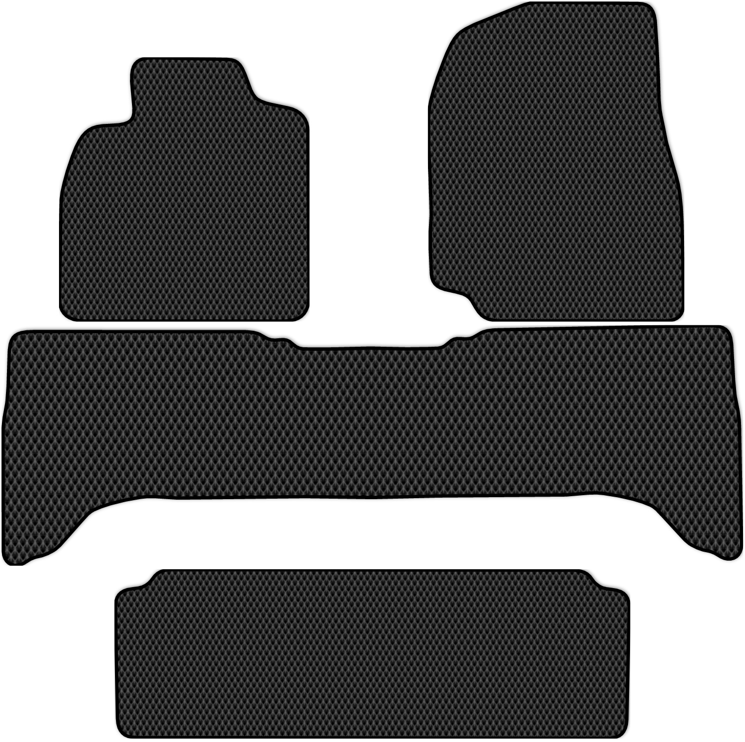 Коврики ЭВА в салон для Toyota Land Cruiser 10 (100) 2002 - 2007 +3 ряд, 4 шт. черный, 4818-WP4N-H
Коврики ЭВА в салон для Toyota Land Cruiser 10 (100) 2002 - 2007 +3 ряд, 4 шт. черный, 4818-WP4N-H