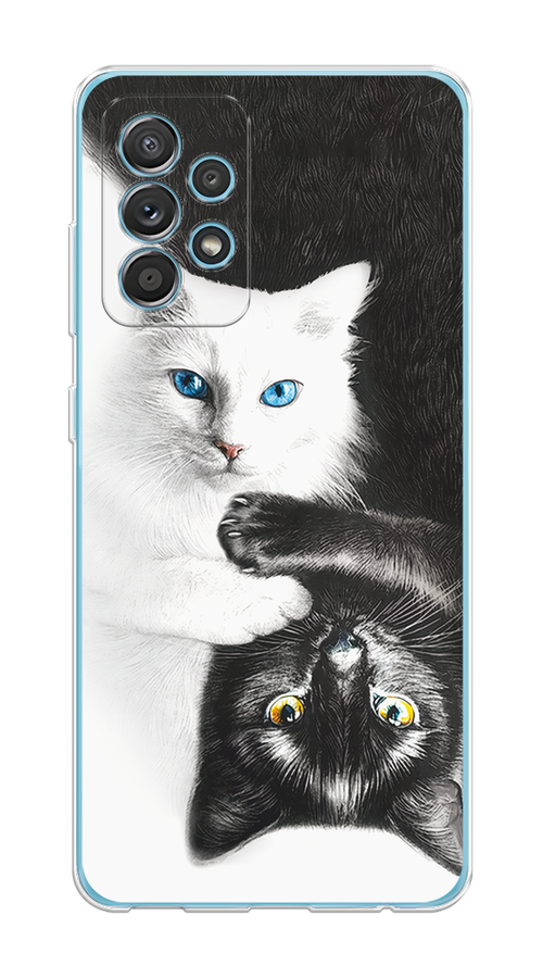 Чехол на Samsung Galaxy A52/A52s "Коты Инь-Янь", Черный;белый;голубой, 2102450-1
Чехол на Samsung Galaxy A52/A52s "Коты Инь-Янь", Черный;белый;голубой, 2102450-1