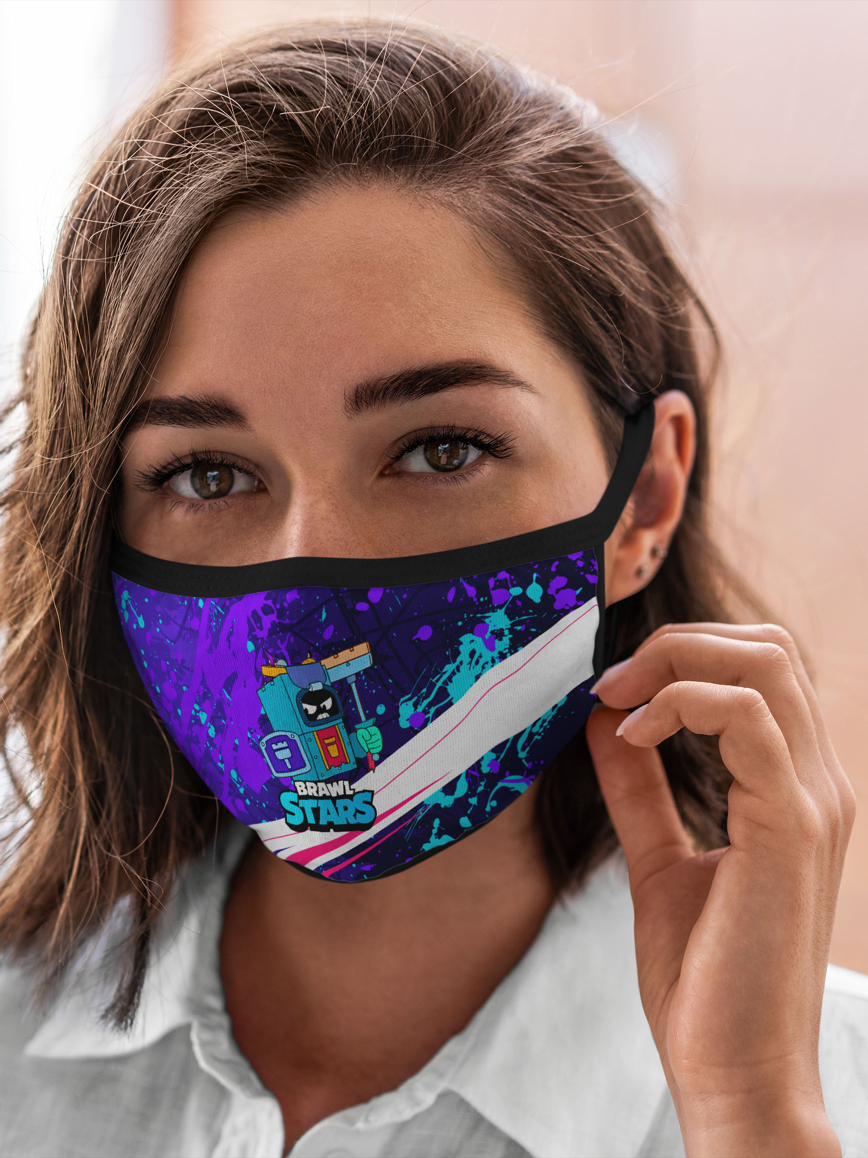 Многоразовая маска унисекс Burnettie Brawl Stars Злой Эш Ash, Разноцветный, Brawl Stars Злой Эш Ash
Многоразовая маска унисекс Burnettie Brawl Stars Злой Эш Ash, Разноцветный, Brawl Stars Злой Эш Ash