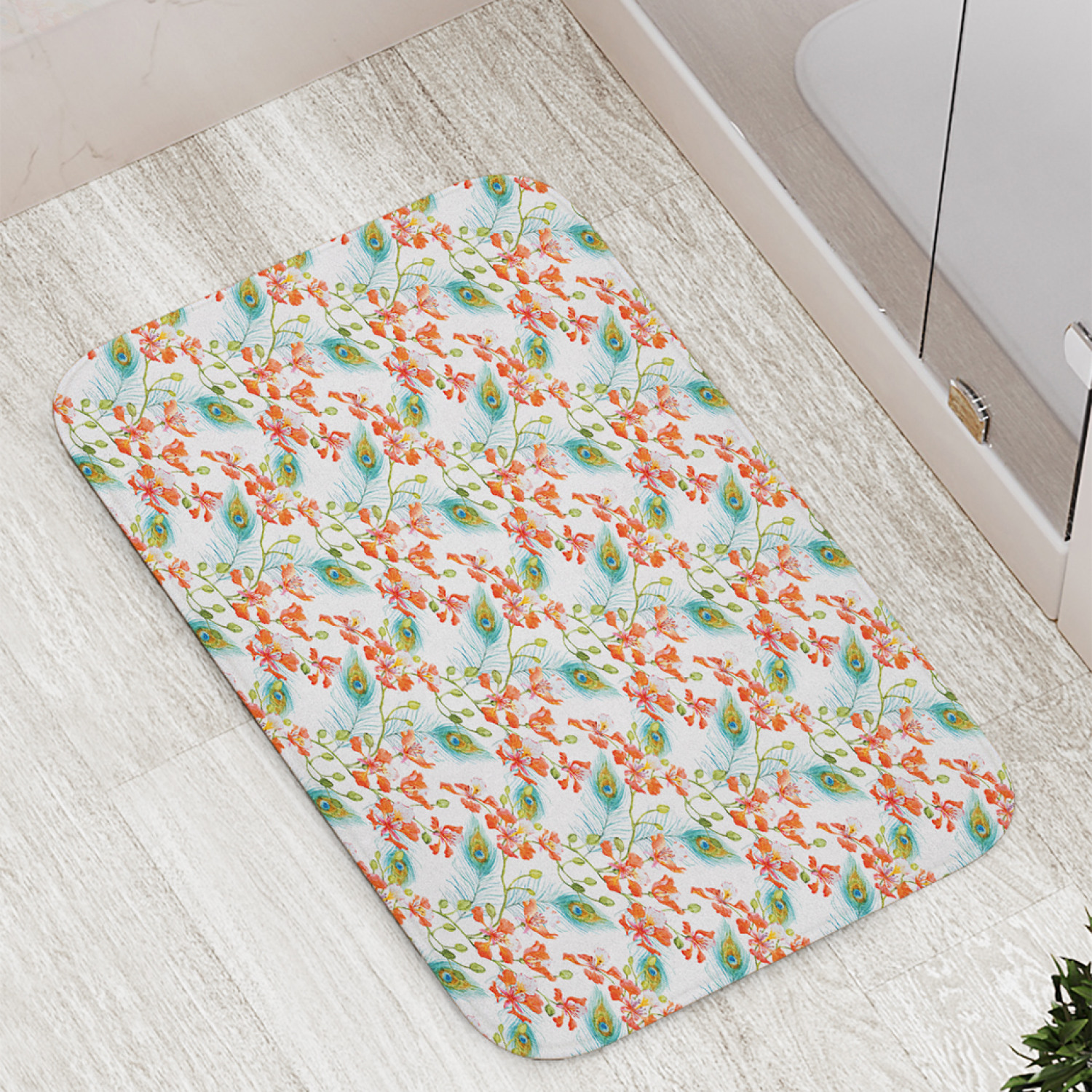 Коврик JoyArty "Павлиньи перья в цветах" для ванной, сауны, бассейна, 77х52 см, Павлиньи перья в цветах
Коврик JoyArty "Павлиньи перья в цветах" для ванной, сауны, бассейна, 77х52 см, Павлиньи перья в цветах