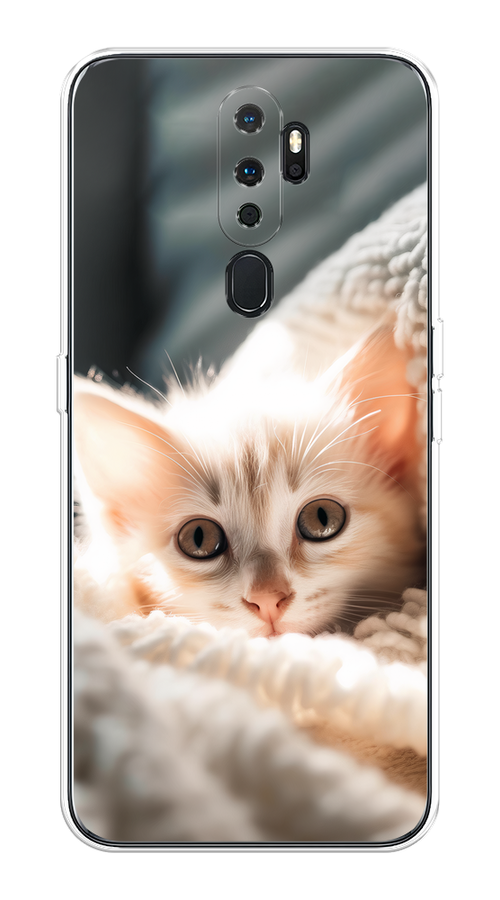 Чехол на Oppo A5/A9 2020 "Белый шкодливый котенок", Серый;белый;бежевый;оранжевый, 251350-1
Чехол на Oppo A5/A9 2020 "Белый шкодливый котенок", Серый;белый;бежевый;оранжевый, 251350-1