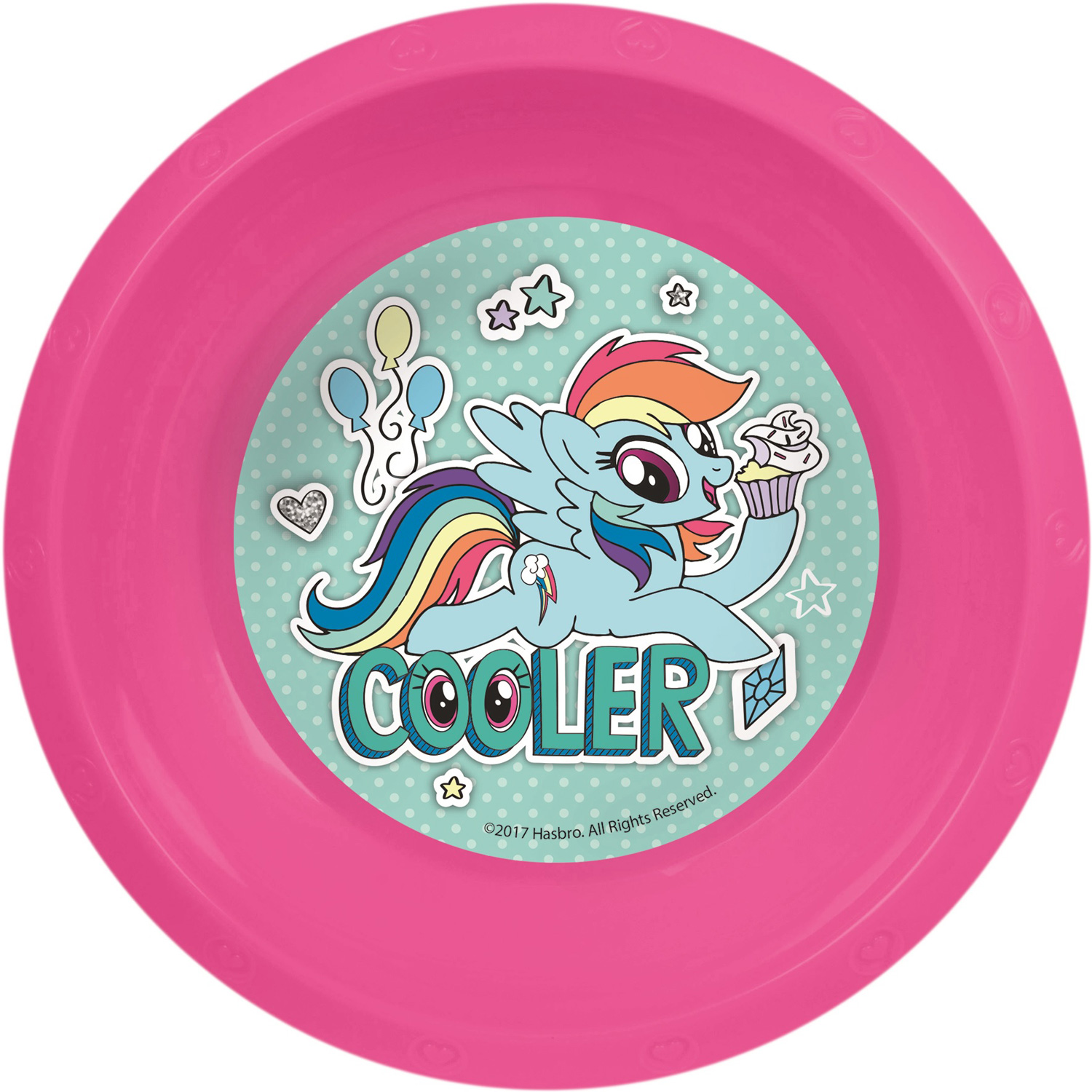 фото Миска детская пластиковая stor my little pony пони розовая для девочки