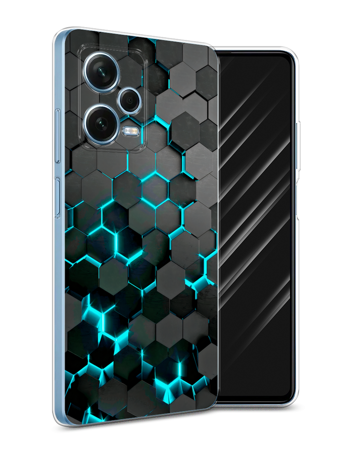 Чехол Awog на Xiaomi Redmi note 12 Pro Plus "Соты бирюзовые", Черный;бирюзовый;синий, 317150-1
Чехол Awog на Xiaomi Redmi note 12 Pro Plus "Соты бирюзовые", Черный;бирюзовый;синий, 317150-1