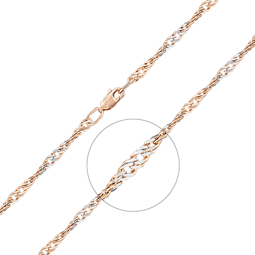 Цепочка из комбинированного золота 60 см PLATINA jewelry 21-0703-060-1111-17, 21-0703-060-1111-17
Цепочка из комбинированного золота 60 см PLATINA jewelry 21-0703-060-1111-17, 21-0703-060-1111-17