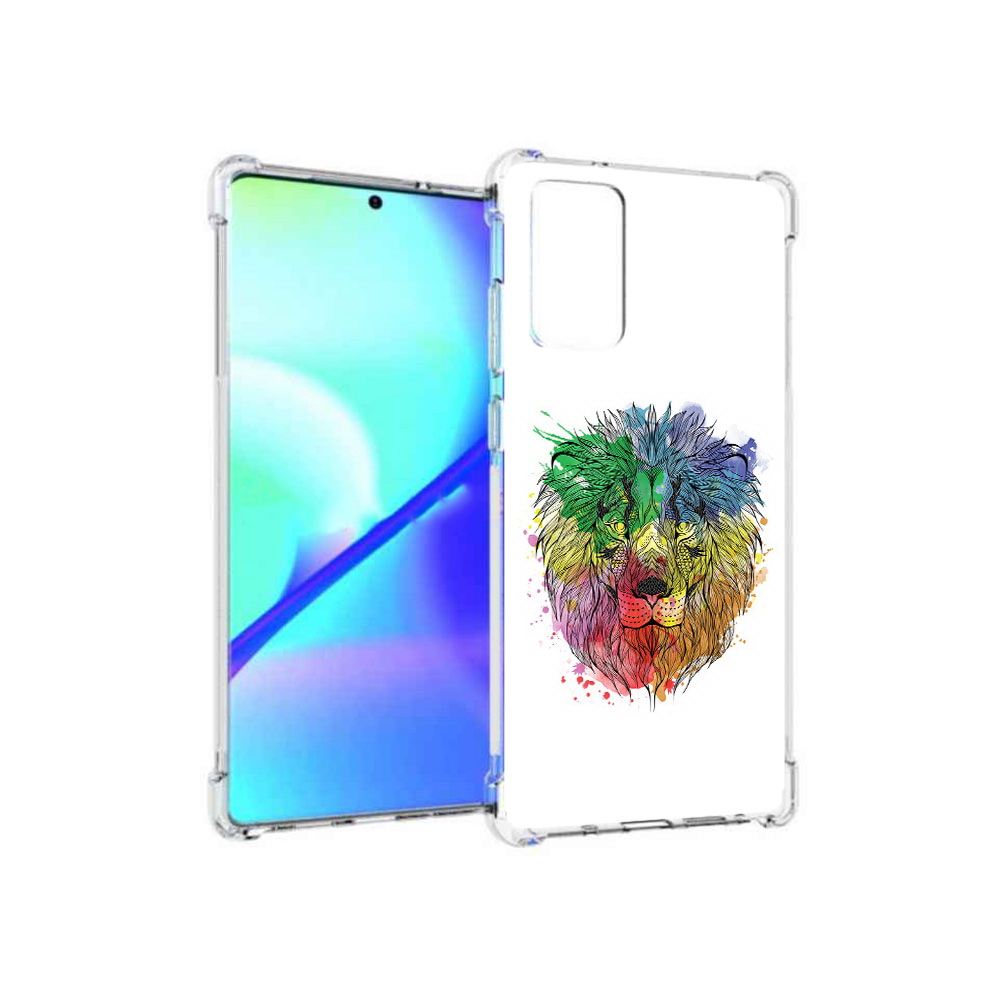 Чехол MyPads Tocco для Samsung Galaxy Note 20 разноцветный гордый лев (PT152536.527.573), Прозрачный, Tocco
Чехол MyPads Tocco для Samsung Galaxy Note 20 разноцветный гордый лев (PT152536.527.573), Прозрачный, Tocco