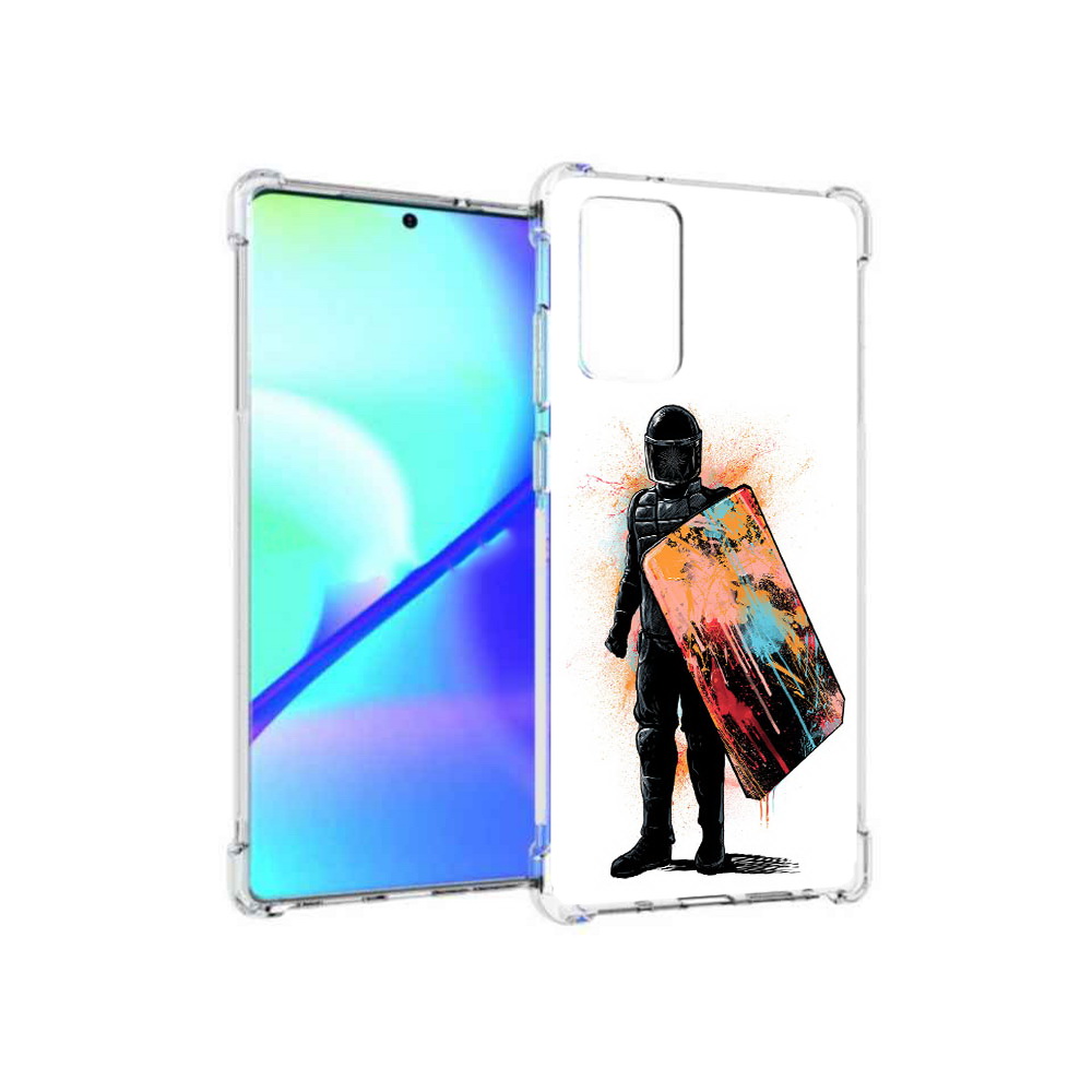 Чехол MyPads Tocco для Samsung Galaxy Note 20 солдат с красочным щитом (PT152536.527.614), Прозрачный, Tocco
Чехол MyPads Tocco для Samsung Galaxy Note 20 солдат с красочным щитом (PT152536.527.614), Прозрачный, Tocco