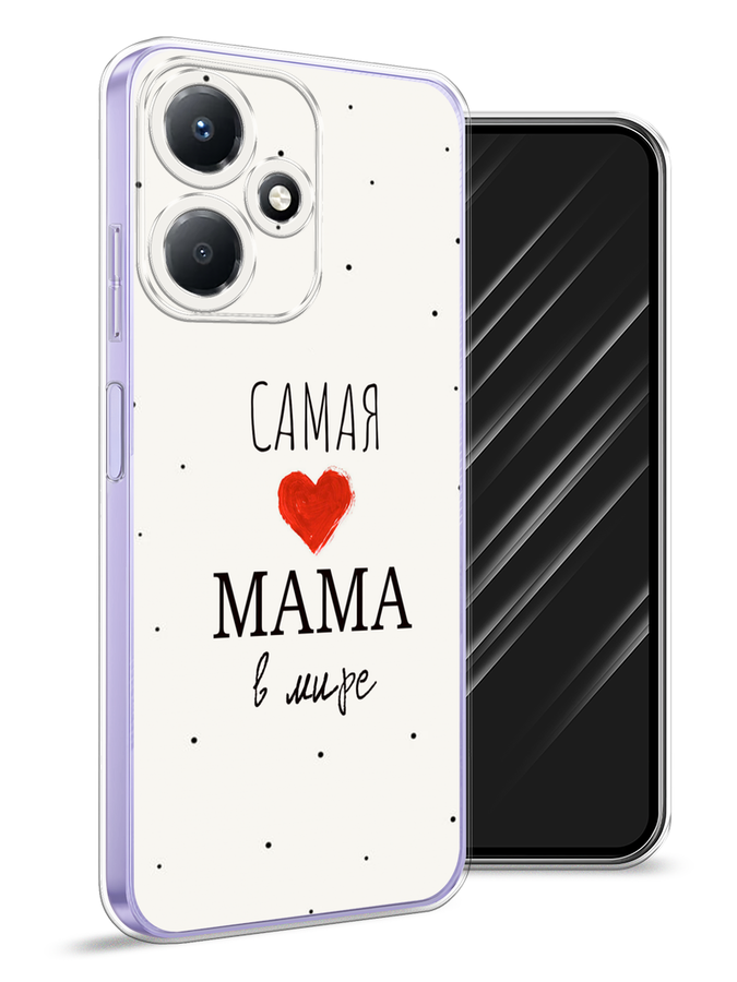 Чехол Awog для Infinix Hot 30 Play "Самая любимая мама", Красный;черный;бежевый, 3104250-6
Чехол Awog для Infinix Hot 30 Play "Самая любимая мама", Красный;черный;бежевый, 3104250-6