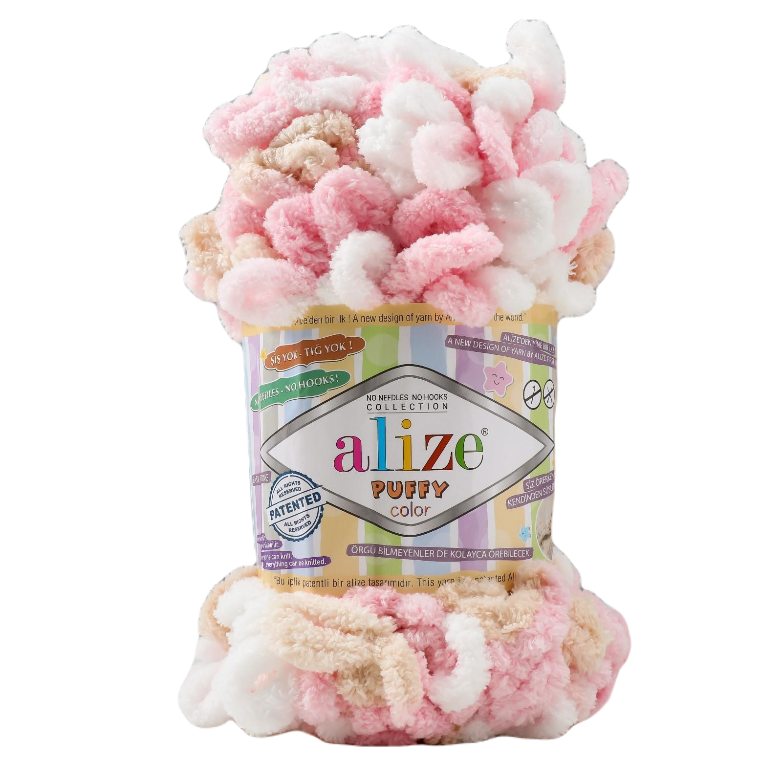 Пряжа "Puffy color" 100 % микрополиэстер 9м/100г (6046), Разноцветный, Пряжа для вязания "Puffy color"
Пряжа "Puffy color" 100 % микрополиэстер 9м/100г (6046), Разноцветный, Пряжа для вязания "Puffy color"