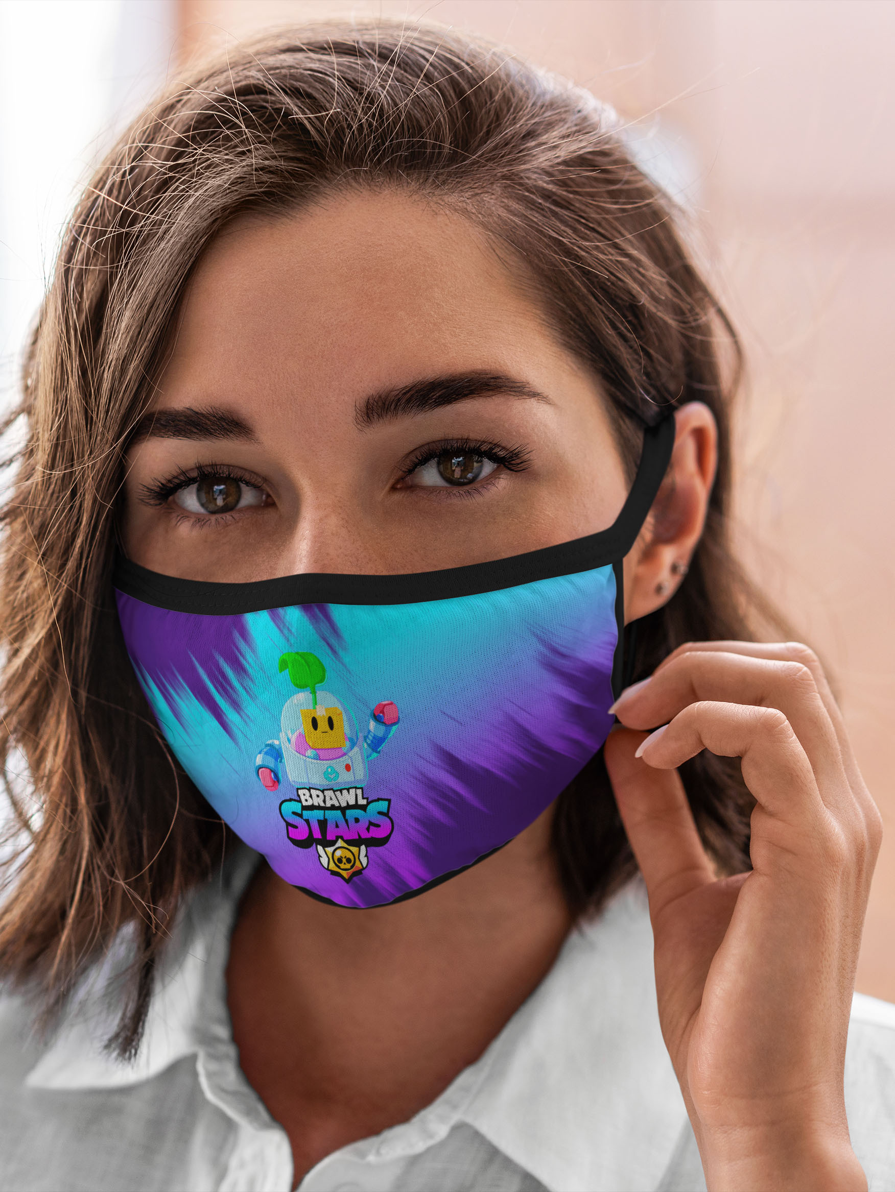 Многоразовая маска унисекс Burnettie Brawl Stars Sprout., Разноцветный, Brawl Stars Sprout.
Многоразовая маска унисекс Burnettie Brawl Stars Sprout., Разноцветный, Brawl Stars Sprout.