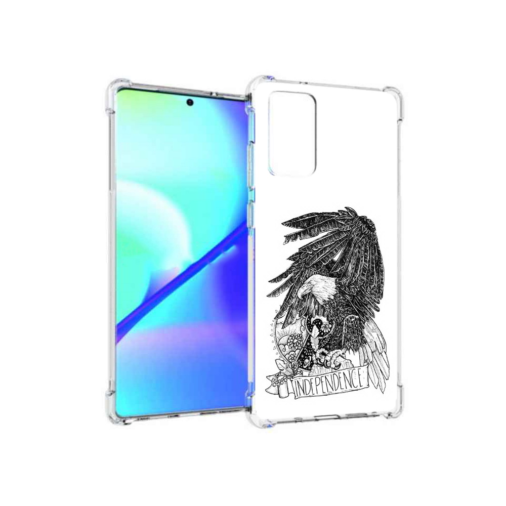 Чехол MyPads Tocco для Samsung Galaxy Note 20 черно белый сокол (PT152536.527.688), Прозрачный, Tocco
Чехол MyPads Tocco для Samsung Galaxy Note 20 черно белый сокол (PT152536.527.688), Прозрачный, Tocco