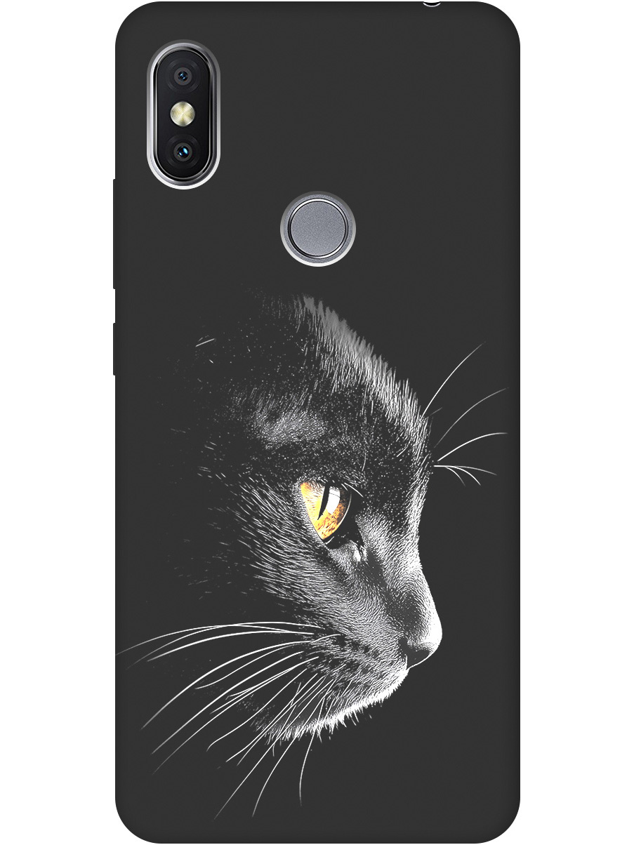 Силиконовый чехол на Xiaomi Redmi S2 с принтом "Черный котик" матовый черный, Черный;белый;золотистый, 718410212
Силиконовый чехол на Xiaomi Redmi S2 с принтом "Черный котик" матовый черный, Черный;белый;золотистый, 718410212